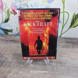 Backdraft (DVD, 1991) Kurt Russell Brand New